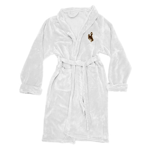 Wyoming Cowboys silk touch bathrobe