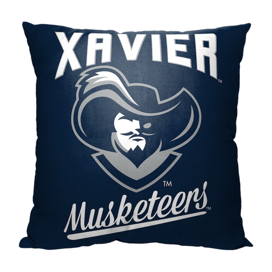 Xavier Musketeers OFFICIAL throw pillow